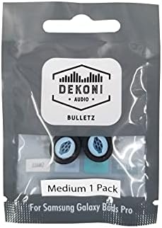 Transform Your Listening Experience with Dekoni Audio Bulletz Memory Foam Replacement Ear Tips for Galaxy Buds Pro | Superior Comfort & Enhanced Noise Isolation | Fits Perfectly in Galaxy Buds Case – Three Pack for Ultimate Convenience