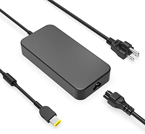 High-Performance 135 W AC Adapter Charger for Lenovo Think Pad & Legion Laptops – Ultimate Compatibility & Safety Certified Power Solution for T15, P50, P70, P1 X1 Extreme, Ideapad Gaming 3 & More – Fast Charging with 30-Day Guarantee