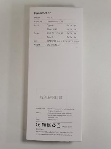 Ultimate 10,000 m Ah Portable Charger with 15 W Fast Charging – Multi-Device Power Bank Featuring 4 Outputs & 3 Inputs – Built-In USB-C & USB-A Compatibility for i Phone 16/15/14/12 Pro & Samsung S22/S21 – Lightweight & Travel-Friendly Power Solution for On-the-Go Charging