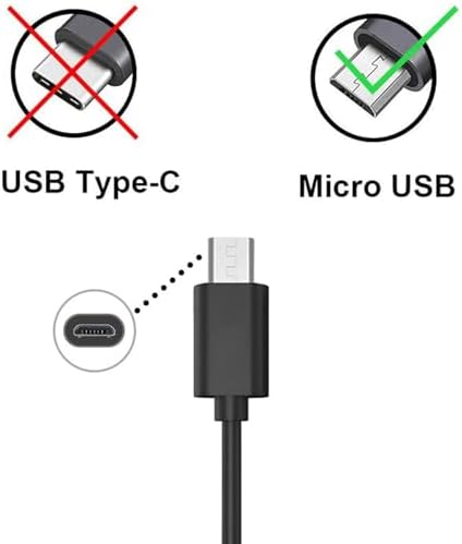Alcatel Micro Charger Cable: High-Speed Data Transfer & Fast Charging Solution for Go Flip, 1 Series, 3 Series, A3, Tetra Models – Durable, Lightweight USB Cord for Ultimate Portability and Reliable Performance