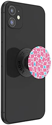 Magnetic Pop Sockets Pop Grip for Mag Safe – Customizable Phone Holder & Kickstand for i Phone Mag Safe Cases – Secure Grip, Hands-Free Viewing, Wireless Charging Compatible – Fluted Fatigue Design for Enhanced Style and Functionality