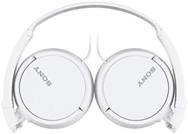 Sony MDR-ZX110 AP Wired On-Ear Headphones with Integrated Mic – Lightweight Design for Unmatched Comfort and Superior Sound Quality, Perfect for Music Lovers and Professionals on the Go, Adjustable Fit with Foldable Portability for Effortless Storage and Hands-Free Calls
