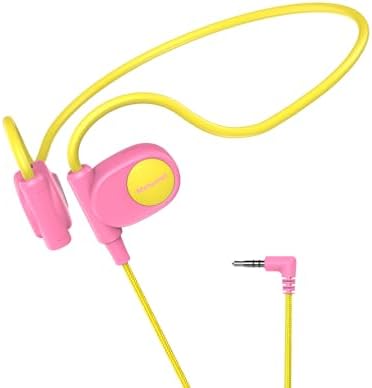 Kid-Friendly Open Ear Headphones – Vibrant Purple Lightweight Design for School and Outdoor Fun – Safe Air Conduction Technology with 3.5 mm Jack – Ultimate Comfort and Hearing Protection for Young Explorers