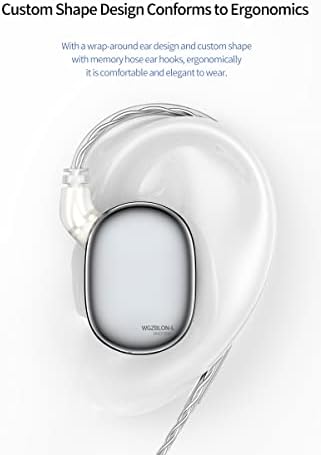 Transform Your Listening Journey with keephifi BLON BL-T3 High Fidelity In-Ear Monitors – Premium 11 mm Copper Clad Diaphragm for Deep Bass and Crystal Clear Vocals, Ergonomically Crafted for All-Day Comfort, Perfectly Suited for Sports, Gaming, and Music Enthusiasts, Enhanced Device Compatibility Featuring Built-in Mic for Effortless Hands-Free Communication – Lightweight Yet Durable Design to Complement Your Active Lifestyle