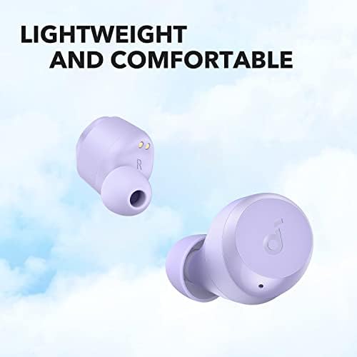 Elevate Your Sound Experience with Soundcore by Anker A20 i True Wireless Earbuds – Advanced Bluetooth 5.3 Connectivity, Tailored Sound Profiles via Mobile App, Unmatched 28-Hour Battery Life, Durable Water-Resistant Design for Active Use, Superior Voice Clarity with Dual Microphones for AI-Powered Calls, Flexible Single Earbud Functionality – The Ideal Choice for Music Enthusiasts and Busy Professionals (Purple)