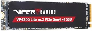Boost Your Gaming Performance with the Patriot Memory Viper VP4300 Lite 500 GB M.2 PCIe Gen4 x4 SSD – Ultimate PS5 Compatibility and Lightning-Fast Speeds for Unmatched Gameplay Experiences