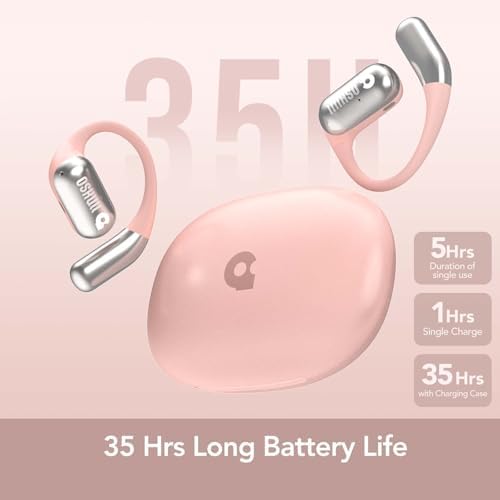 Revolutionary Waterproof Wireless Bone Conduction Headphones – Open-Ear Comfort with Enhanced Bass Response – Ideal for Active Lifestyles and Outdoor Adventures – Stylish Yellow Design for Visibility and Connectivity