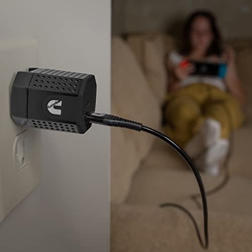 Cummins 8 ft Metal Braided Type C Charger Cord – Durable Android Compatible USB Cable for High-Speed Charging and Ultimate Flexibility