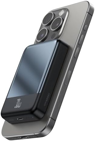 Mcdodo 10,000 m Ah Magnetic Power Bank – Ultimate Wireless Charger with 30 W PD Fast Charging & 15 W Wireless Capability for i Phone 15/15 Pro/15 Pro Max/14/13 Series – Sleek, Portable Design for Effortless Power on the Go