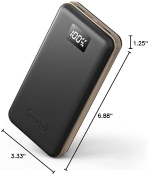 imuto 65 W High-Capacity Portable Charger – 27,000 m Ah Multi-Port Power Bank with USB-C Fast Charging for Laptops, Smartphones & Tablets – Ideal for i Phone 15/14, Mac Book, Samsung S21, Steam Deck & Type-C Devices – Enhanced PPS Technology for Optimal Performance on the Go