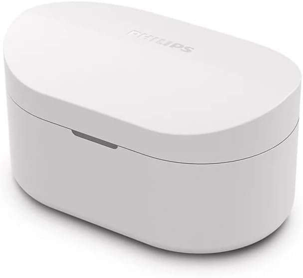 Revolutionize Your Audio Experience with PHILIPS True Wireless Earbuds – Advanced Bluetooth 5.3 Headphones Featuring 13 mm Drivers and AI Mic for Crystal-Clear Calls, IPX4 Waterproof Design for Active Lifestyles, 15 Hours of Playtime, Ultimate Compatibility with i Phone, Android & All Bluetooth Devices in Sleek White Finish