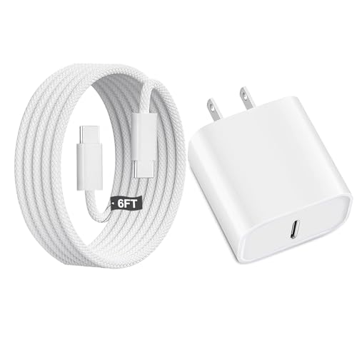 Ultra-Fast 20 W i Pad Power Adapter & 10 FT USB-C Cable Combo – Essential Charger for i Pad Pro, Air, Mini & 10 – Maximize Productivity with Lightning Speed Charging and Extended Flexibility for Apple Devices Experience groundbreaking charging efficiency with our Ultra-Fast 20 W Power Adapter paired with a 10 FT USB-C cable, meticulously designed for seamless compatibility with i Pad Pro (11, 12.9), i Pad Air (5 th/4 th), i Pad Mini 7, and i Pad 10. This compact wall charger delivers rapid power replenishment, ensuring your devices are ready to go in record time. The generous 10 FT cable grants you the freedom to use your i Pad comfortably while charging, whether at home, in the office, or on the move. Crafted from premium materials, this charger is built for long-term durability, making it the ultimate accessory for i Pad users seeking both reliability and performance. Elevate your charging experience today with this indispensable solution that fuses innovative technology with user-centric design.