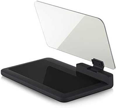 Smartphone-Compatible Car GPS Head-Up Display Holder with HD Reflective Screen – Ultimate Navigation Accessory for i Phone & Samsung (Up to 6 Inches) – Enhance Safety & Driving Focus