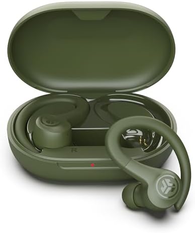 JLab Go Sport+ Wireless Workout Earbuds – Unrivaled 35+ Hour Bluetooth Battery Life, C3 Clear Calling Technology for Distinct Conversations, and Secure Earhook Design for Unyielding Stability During Workouts – Elevate Your Sound Experience with 3 Adjustable EQ Settings and Broad Device Compatibility in Sleek Graphite Finish