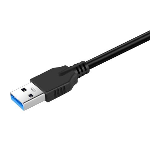 USB Type C 3.1 Panel Mount Adapter Cable 0.6FT, USB C Gen 2 Male to Female 10Gbps Data Cable with Mount Screw for MacBook Tablet, Mobile Phone, Hard Disk Drive – Enhanced Compatibility and Speed