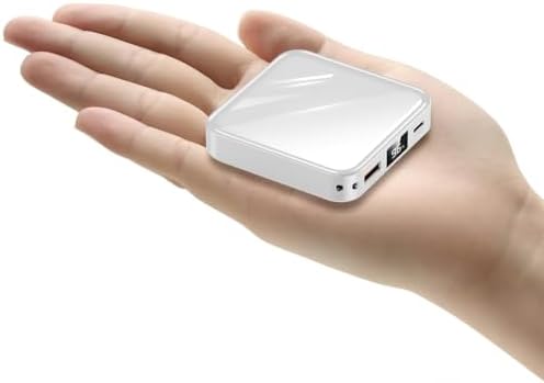 Compact 10000 m Ah Fast Charge Power Bank – Portable Mini USB C Charger with Smart LED Display for i Phone, Samsung, i Pad, and Tablets – Reliable External Battery for On-the-Go Charging