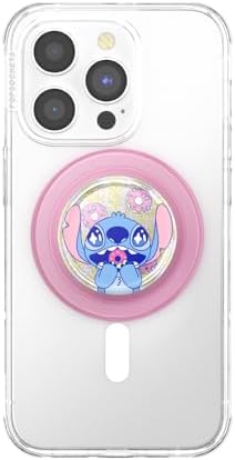 Stylish Lilo & Stitch Pop Socket Grip with Kickstand – Versatile One-Handed Phone Holder for Seamless Use and Enhanced Compatibility across Devices – Effortless Style and Functionality in a Durable Accessory for i Phone, Samsung, and More – Perfect for Wireless Charging and Swappable Designs – Ideal Anti-Drop Solution for Everyday Convenience