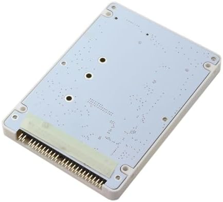 Upgrade Your Laptop Storage with Chen Yang m SATA Mini SATA SSD to IDE 44 Pin External Hard Disk Enclosure – High-Speed Data Transfer, Tool-Free Setup, and Enhanced Compatibility for 2.5-Inch Drives in Stylish White Finish