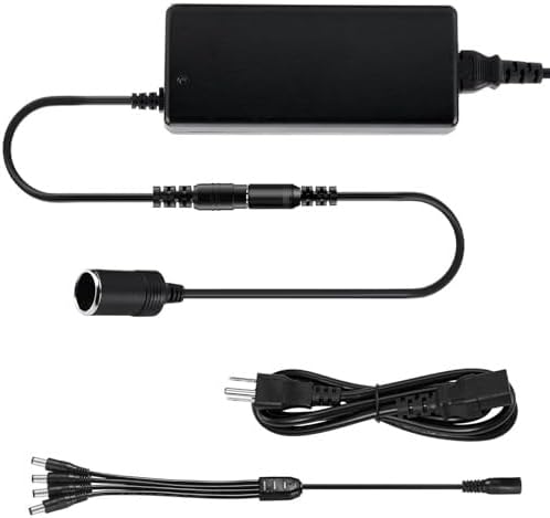 High-Performance 12 V 10 A Power Adapter | 120 W AC to DC Converter for LCD Monitors, LED Drivers, and Car Devices | Reliable Power Supply for On-the-Go Use and Enhanced Device Versatility