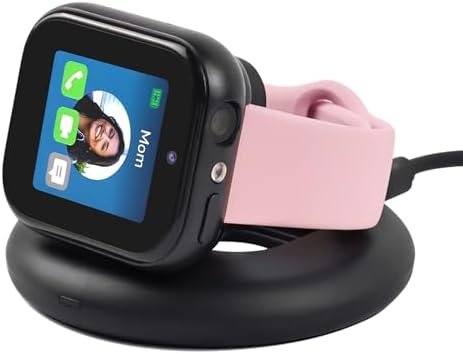 Portable Foldable Magnetic Charger for Sync UP Kids Watch 2 – Rapid Charging Stand with 3.3 Feet Cord – Sleek Black Design Perfect for Travel – Essential Accessory for Active Families – Effortless Power Solution for Smartwatch Users – Exclusively Compatible with Sync UP Kids Watch 2, Not Suitable for Sync UP Watch 1 – Lightweight & Durable for Everyday Use – Keeps Your Child’s Smartwatch Charged and Ready for Action
