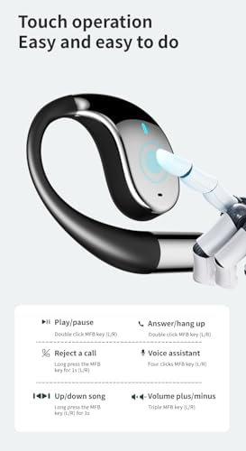 Revolutionize Your Travel Experience with State-of-the-Art Wireless AI Translation Earbuds – Instant Communication in Over 100 Languages, Bluetooth-Compatible with i OS & Android Devices, Ergonomically Crafted for Comfort, Equipped with Innovative LED Charging Case Featuring Digital Battery Readout – Your Essential Tool for Global Networking and Effortless Interaction