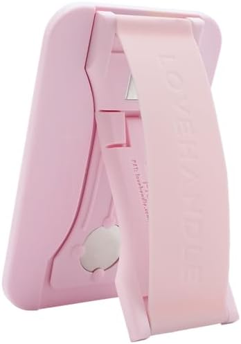 Revolutionary Love Handle PRO Magnetic Phone Grip & Stand – Ultimate Silicone Strap for i Phone & Android – All-in-One Device Mount, Kickstand, and Secure Holder – Experience Unmatched Stability, Style, and Convenience for Every Smartphone User