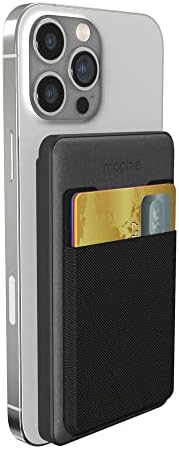 Transform your mobile charging routine with the Mophie Snap+ Juice Pack Mini with Wallet, an innovative wireless portable magnetic charger featuring a robust 5000 m Ah internal battery. Effortlessly compatible with Mag Safe and Qi-enabled smartphones, this sleek power bank is tailored for Apple, Samsung, and Google devices, offering unmatched versatility. The integrated wallet design provides a smart solution for storing cards and cash, ensuring you have everything you need at your fingertips. Compact and lightweight, this charger is perfect for on-the-go lifestyles, allowing for easy portability without compromising on power. Say goodbye to tangled cords and embrace the simplicity of snapping your charger onto your device for instant power. Crafted with premium materials for enhanced durability, the Mophie Snap+ Juice Pack Mini is built to withstand daily use while delivering fast, efficient charging. Elevate your tech game and experience the ultimate convenience in mobile charging with this essential accessory, ideal for both daily commutes and unexpected adventures.