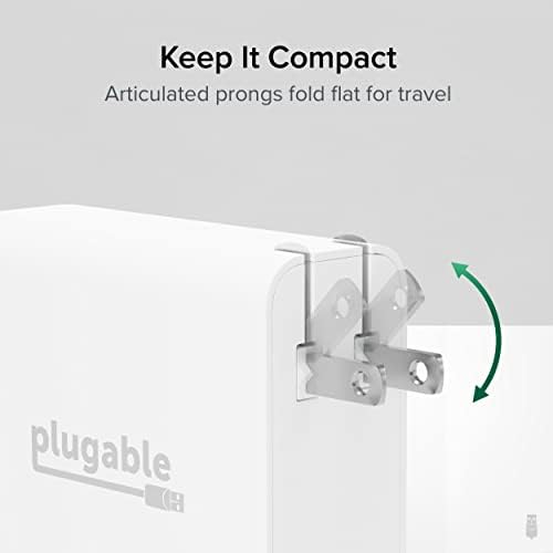 Ultra-Fast 140 W Ga N USB-C Charger – Intelligent Power Delivery 3.1 Adapter for Laptops, Mac Book Pro, i Pad Pro & More – Compact Design with Enhanced Compatibility for All USB-C Devices – Stay Cool While Charging Efficiently