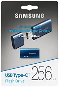 Samsung 512 GB USB 3.2 Type-C Flash Drive – Ultra-Fast 400 MB/s Data Transfer, Durable and Portable External Storage for Computers & Mobile Devices, MUF-512 DA4/AM – Perfect for Professionals and Students in 2024