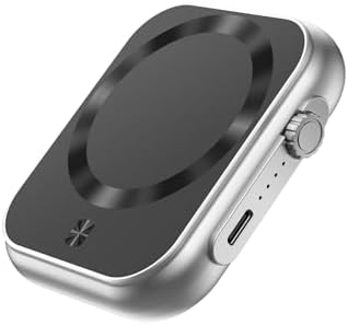 Revolutionary 3-in-1 Magnetic Power Bank – 5000 m Ah Fast USB-C Wireless Charger for i Phone 15/14/13/12, Apple Watch, and Air Pods – Ultimate Travel Essential with Compact Design and Superior Portability