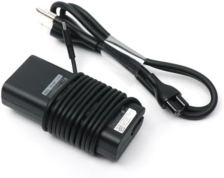 Dell 65 W USB-C Laptop Charger for Latitude Series – High Efficiency AC Adapter with 3 FT Power Cord, Compatible with Models 7400, 7410, 7420, 7430, 7440, 7450 – Genuine Original HA65 NM190 for Enhanced Performance and Versatility