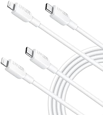Anker 6 FT USB C to Lightning Cable Duo – MFi Certified High-Speed Charging Solution for i Phone 14 Series and More – Durable & Flexible Dual Pack for Ultimate Convenience and Connectivity