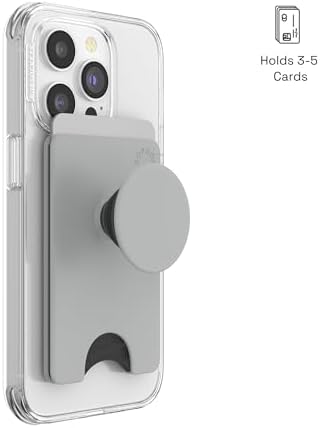 Cobalt Pop Sockets Phone Wallet: Premium Card Holder with Expanding Grip and Mag Safe Compatibility for Effortless Wireless Charging – The Perfect Accessory for On-the-Go Mobile Users Seeking Style and Functionality