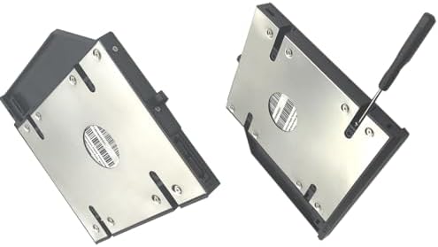 Enhance Your Lenovo Think Pad with a High-Performance 2 nd HDD SSD Hard Drive Caddy – Compatible with T420, T430, T510, T520, T530, W510, W520, W530 for Seamless Storage Expansion and Optimal Speed Boost