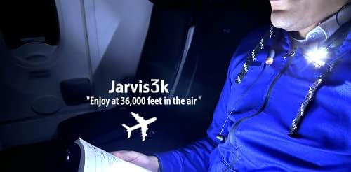 Revolutionary Red Bluetooth Neckband with Integrated Reading Light and High-Fidelity Earbuds – Ultimate Comfort and Versatile Audio Experience for Avid Readers and On-the-Go Users