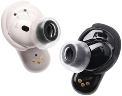 Upgrade Your Bose Listening Experience with AZLA Sedna Earfit Crystal Silicone Tips – Supreme Comfort & Noise Isolation for Quiet Comfort Ultra & QC II – 3 Sizes for Customized Fit – Enhance Audio Quality & Block External Noise