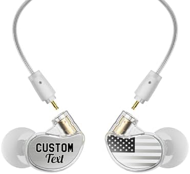 MEE audio M6 PRO In-Ear Monitor Headphones – 2 nd Gen Model with Superior Sound Quality, Customizable Fit Memory Wire Earhooks, and Durable Replaceable Cables for Professional Musicians – Noise Isolation Earbuds with Dual Cord Options (Black) – Perfect for Live Performances and Studio Recording