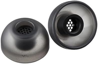 Enhance Your Audio Experience with AZLA Sedna Earfit MAX TWS Earbud Tips (S/MS/M) – Premium Noise-Canceling Silicone Eartips in Dark Gray for Ultimate Comfort and Sound Isolation, Perfectly Compatible with Sony, Samsung, and Sennheiser Wireless Headphones