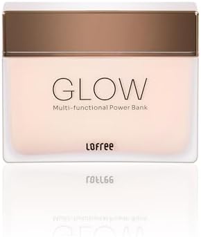 Elegant LOFREE Glow Power Bank – 10,000 m Ah Compact Charger with 22.5 W USB-C Fast Charging & 3 LED Light Effects – Stylish Portable Power Solution for i Phone, i Pad, Samsung Galaxy, Pixel – 270° Rose Fume Design – Ultimate Compatibility & Safety Features