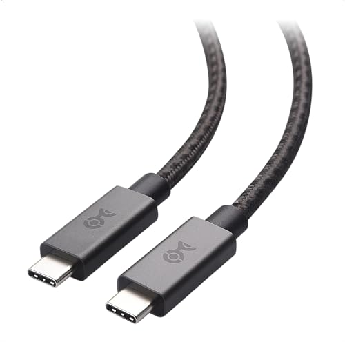 Elevate Your Charging Game with the 10 FT Cable Matters Braided USB C Cable – Fast 100 W Charging & 480 Mbps Data Transfer for Mac Book Pro & PS5 Controllers – Durable, Tangle-Free Design for Ultimate Flexibility and Performance