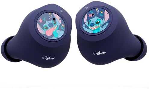 Discover the Enchantment of Disney with Lilo and Stitch Bluetooth Earbuds – Wireless Headphones Featuring 30 Hours of Playtime, Built-in Mic for Hands-Free Calls, and an Adorable Charging Case – Perfect Gift for Fans of All Ages Seeking Style and Sound Quality – Enhanced Compatibility for Seamless Connection to All Devices – Lightweight Design for Ultimate Comfort During Extended Listening Sessions – Ideal for Music, Podcasts, and Calls – Celebrate Your Love for Lilo and Stitch with These Trendy Earbuds!