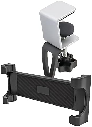 Revolutionize Your Kitchen Experience with the Woleyi Under Cabinet Tablet Mount Holder – Versatile Aluminum Clamp Stand for i Pad Pro 12.9, Galaxy Tabs, and 5.5″-13″ Devices – Enhance Comfort, Accessibility, and Multitasking Efficiency
