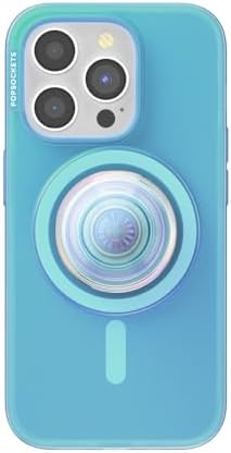 Transparent Mag Safe-Compatible Phone Grip Case for i Phone 15 Pro Max – Superior Drop Protection and Effortless Wireless Charging – Elevate Your Style with Enhanced Handling and Sleek Design