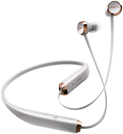 Sol Republic Shadow Wireless Neckband Headphones with Active Noise Cancellation – Premium Grey/Rose Gold Bluetooth Earbuds for Unmatched Comfort and Superior Sound Quality