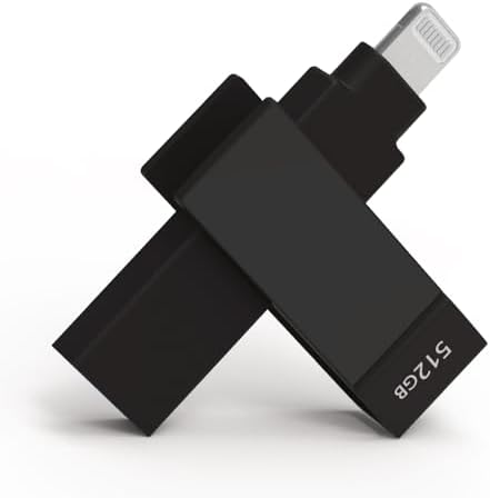 Revolutionize Your Storage with the i Xflash 256 GB Lightning Flash Drive – Apple MFi Certified USB 3.1 for i Phone & i Pad – Fast Data Transfer, Versatile Compatibility with Windows/Mac, Perfect for Hi-Res Audio and Media Backup