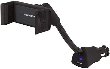 Scosche HDVM 3-in-1 Universal Cell Phone Mount: Versatile Suction Cup Holder for Windshield, Dashboard, and Vent – Compatible with i Phone 16/15/14/13/12 & Smartphones Up to 3.5 Inches – Enhanced Stability for Safe Hands-Free Use