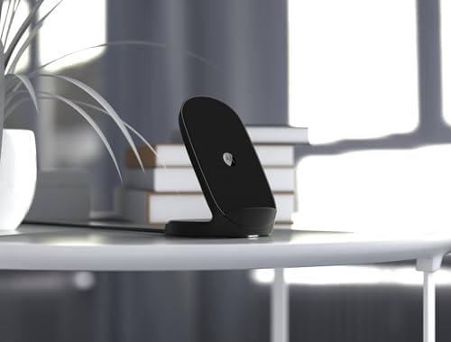 Motorola SJW202-EU 15 W Wireless Charger – Ultra-Fast Charging with Ergonomic Phone Stand for Enhanced Device Compatibility and Safety Features