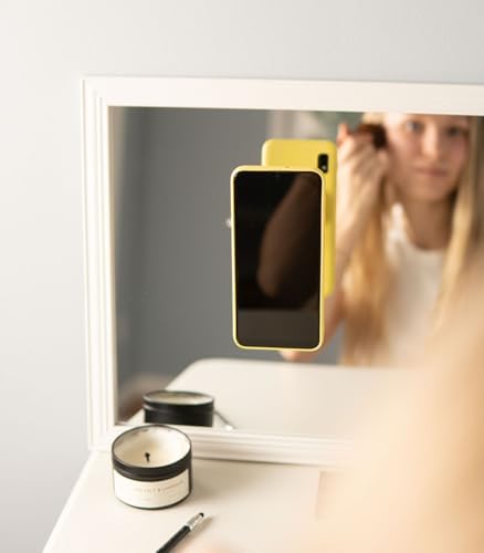 hula+ Phone Holder Portable Mount, Reusable Stand for Shower, Mirror, Kitchen, Window, & Bathroom, Adjustable Rotation for Content, TikTok, Instagram, Movies, Music (Double Suction) – Enhanced Compatibility and Speed