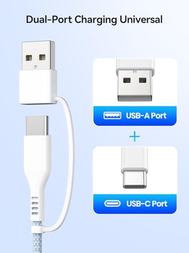 Elevate Your Charging Experience with LVFAN Fast Charger Cable for Apple Watch – Detachable USB-C & A Compatibility, Durable Nylon Braided Design for Seamless Daily Use and Travel – Ideal for Series 10, 9, 8, 7, 6, 5, 4, 3, SE, Ultra 2 Models