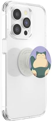 Mag Safe-Compatible Pop Socket Phone Grip Featuring Sleepy Bulbasaur – Secure Hands-Free Kickstand with Wireless Charging Support – Ideal Pokémon Accessory for Enhanced Device Handling and Viewing Experience